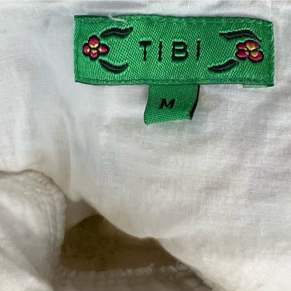 TIBI Set Halter Neck Top & Crop Top Matching Set in Boho Print - Picture 4 of 12